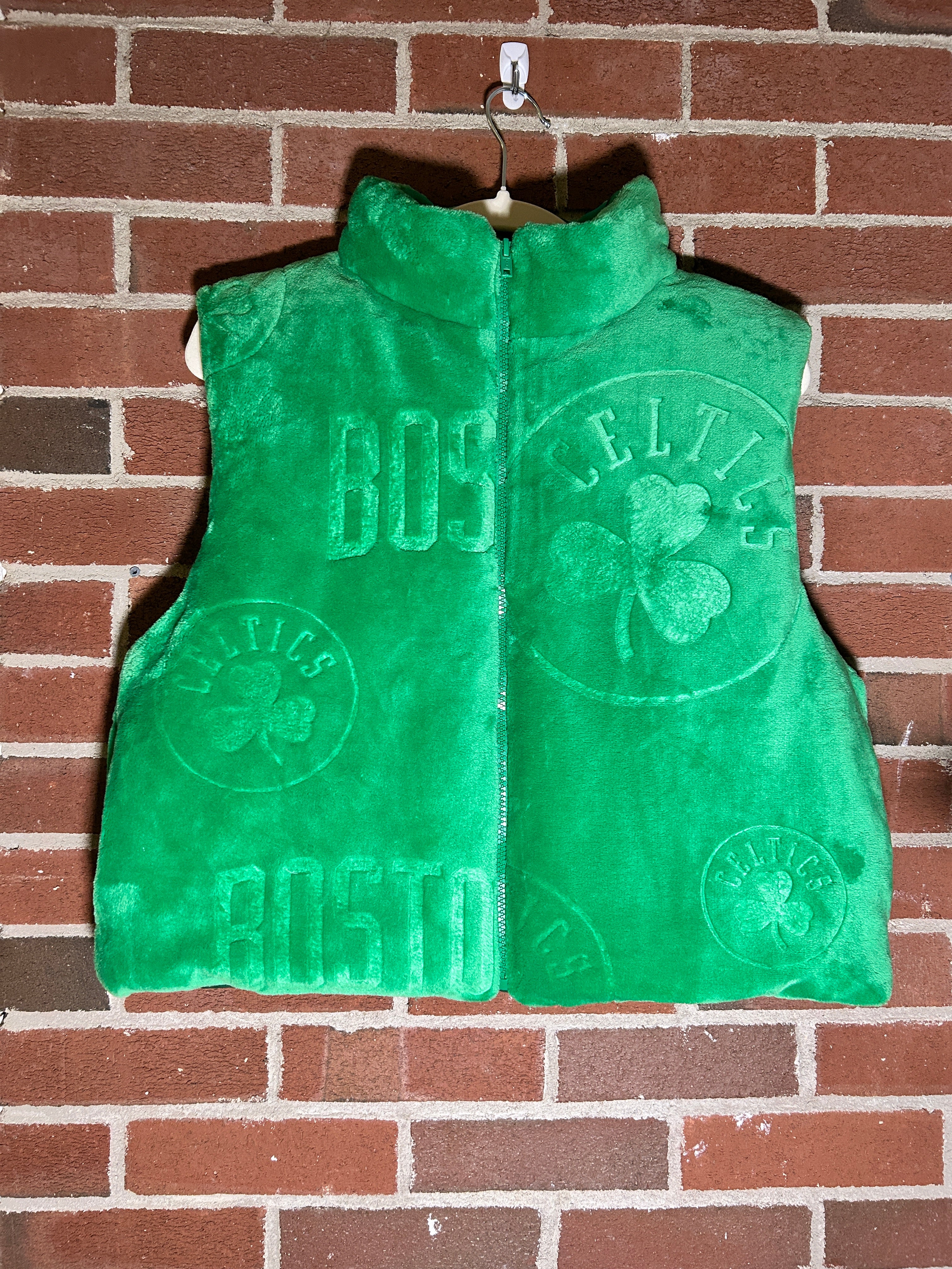 Celtics Blanket Puffer Vest - One-of-one