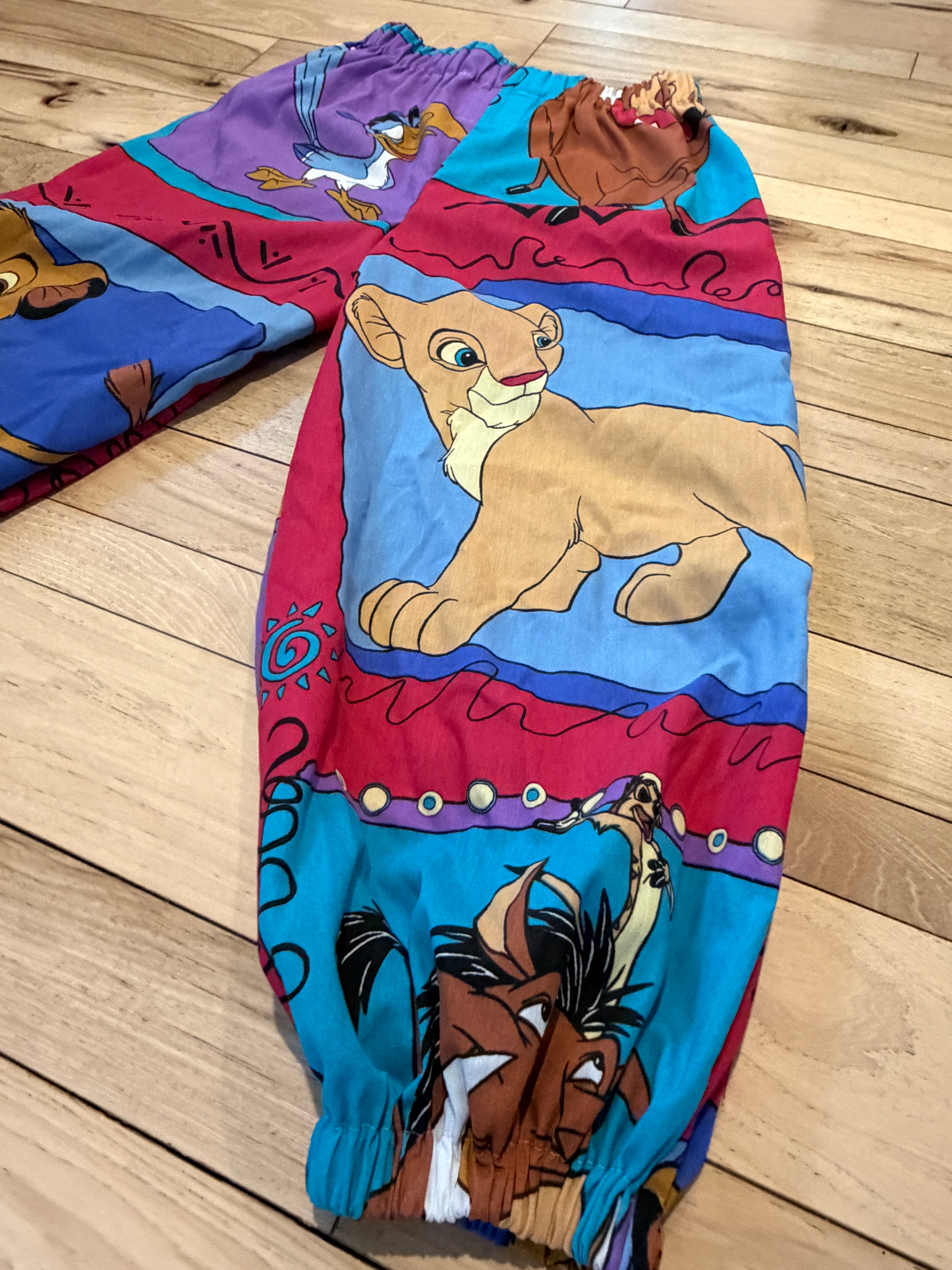 Custom Upcycled Lightweight Women’s Bedsheet Joggers