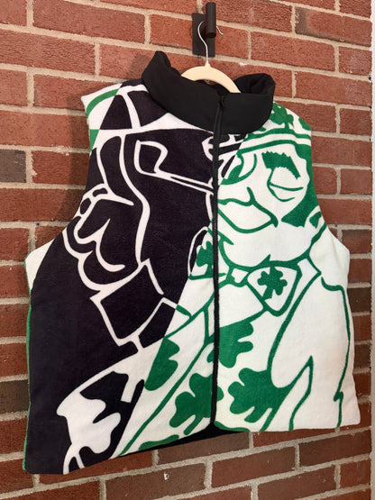 Lucky Towel Puffer Vest - Large