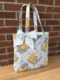 Time for Something Sweet • Vintage 1990s Winnie the Pooh Quilted Tote Bag