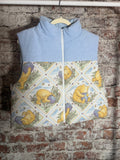 Time for Something Sweet • Vintage 1990s Winnie the Pooh Cropped Puffer Vest