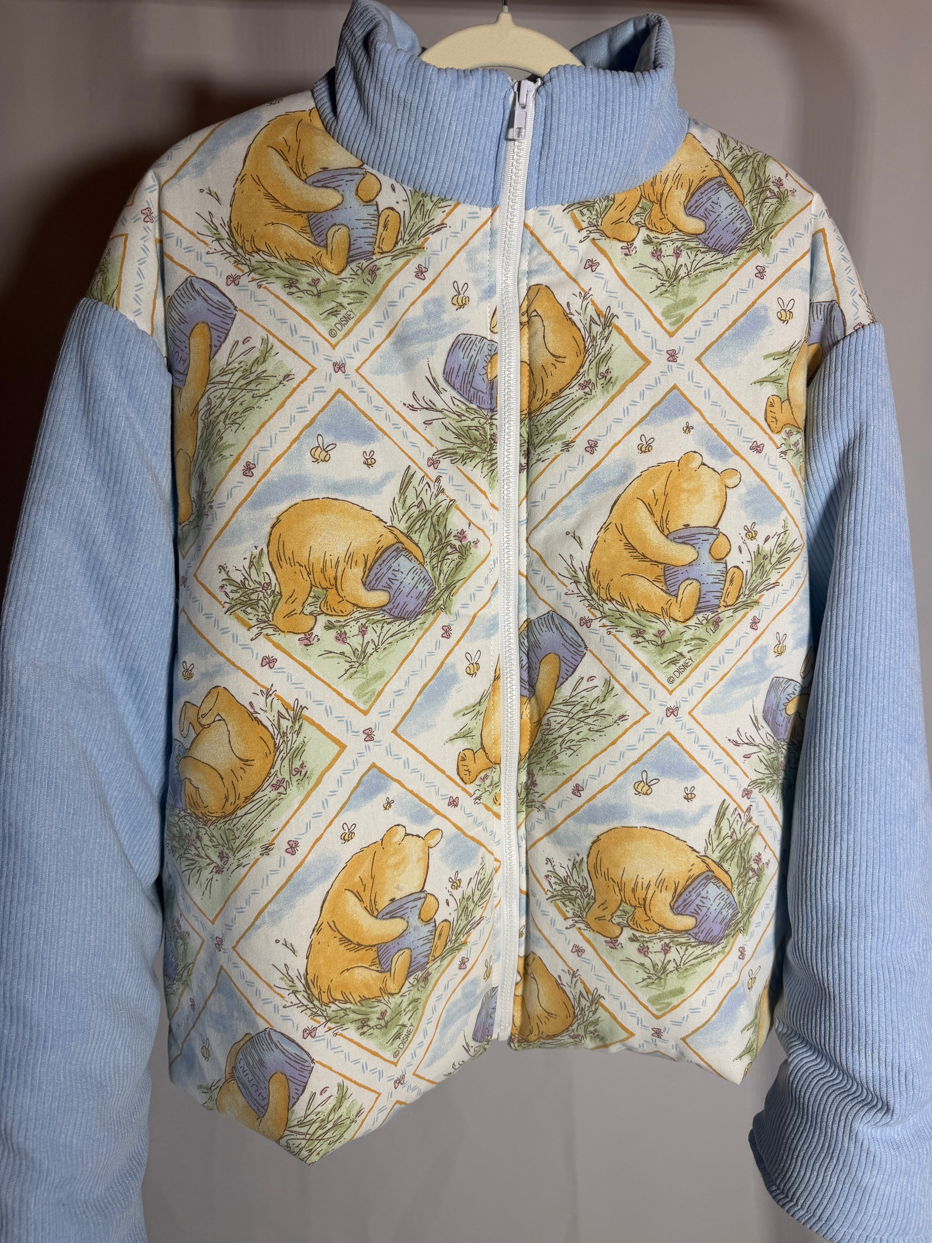 Time for Something Sweet • Vintage 1990s Winnie the Pooh Puffer Jacket