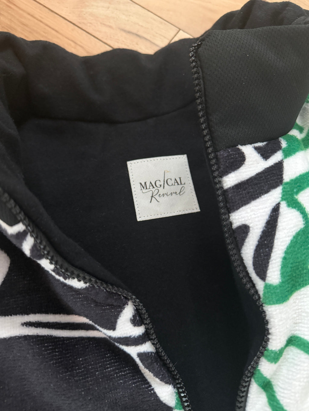 Lucky Towel Puffer Vest - Large