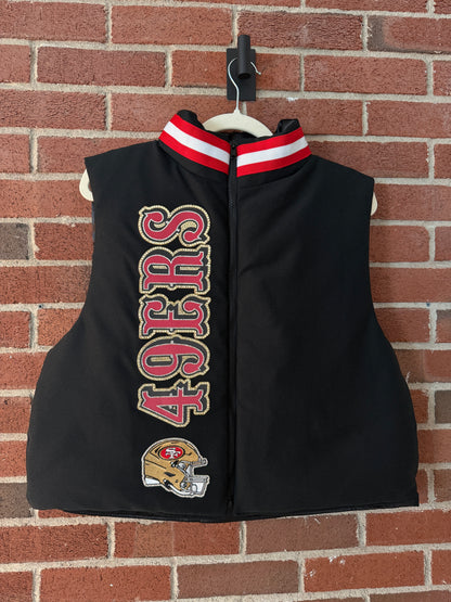 Custom Upcycled Puffer Vest DEPOSIT